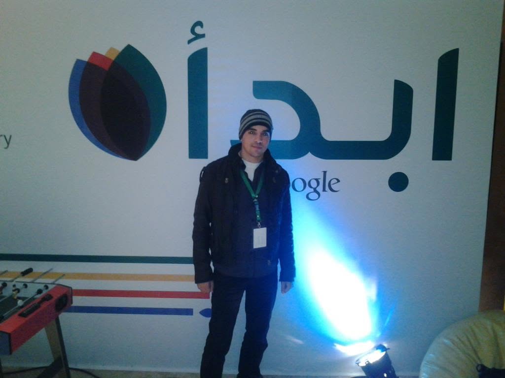 Ahmed Nabawy at Start with Google event