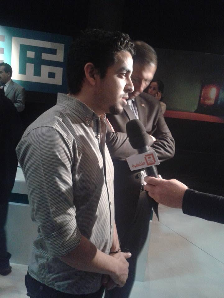 Ahmed Nabawy live television media interview